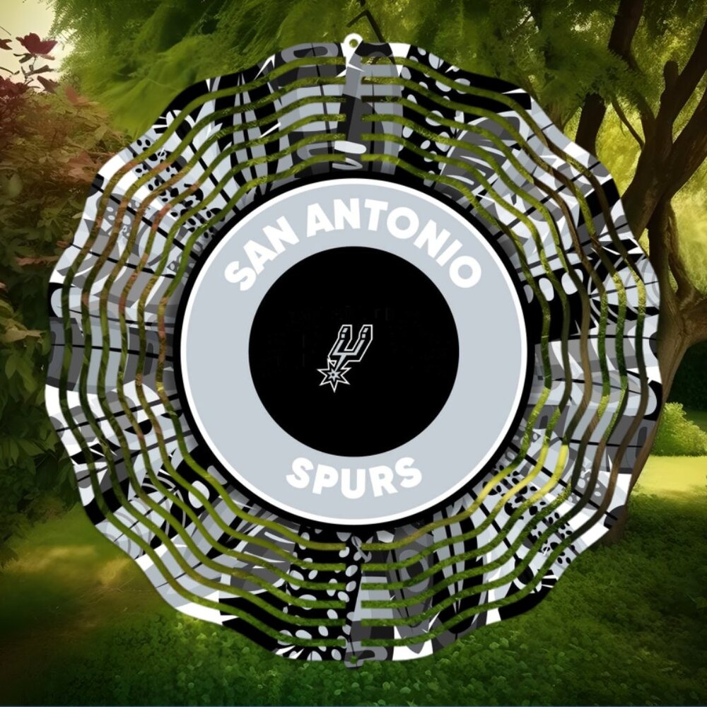 NEW - San Antonio Spurs Wind Spinner